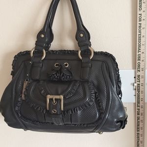 GORGEOUS Lockheart by Brighton Black Leather Bag